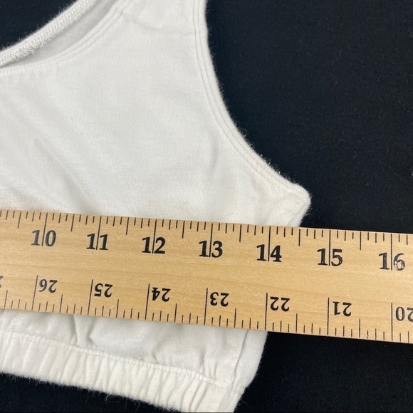 Fruit Of The Loom Sports Bra Womens 38 White Pull Over - Picture 5 of 7